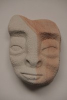 Originálna kamenná socha,Zeolit Tvár - kamenná socha